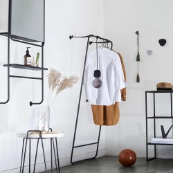 Muubs Copenhagen Spejl m. Hylde - Sort - 2-SORTERING