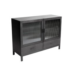 Muubs Dallas Vitrineskab - Sort Jern