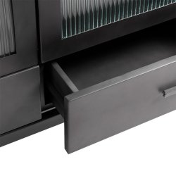 Muubs Dallas Vitrineskab - Sort Jern