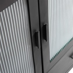 Muubs Dallas Vitrineskab - Sort Jern