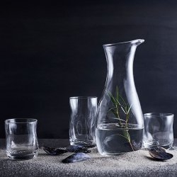 Muubs Glas Furo - Small - Klar - 4 stk.