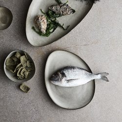 Muubs Mame Middagstallerken 24 cm - Sand