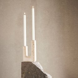 Muubs Minerva Lysestage - Creme