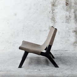 Muubs Philosophy Loungestol - Brun/Sort