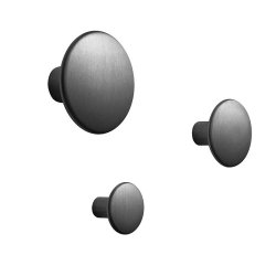 MUUTO The Dots Metal - Sort Stl Large