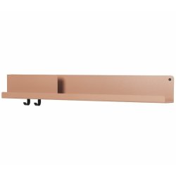 Muuto Folded Shelves Hylde Large - Light Terracotta