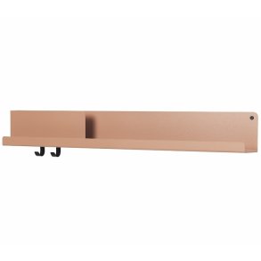 Muuto Folded Shelves Hylde Large - Light Terracotta