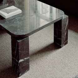 New Works Atlas Sofabord 60x60 cm - Costa Black Marble