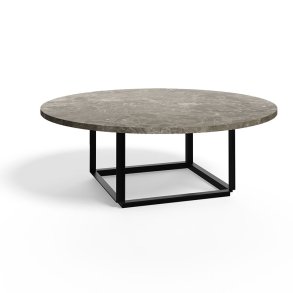 New Works Florence Sofabord 90 cm - Gris du Marais Marble