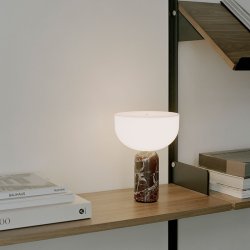 New Works Kizu Portable Bordlampe - Rosso Levanto Marmor
