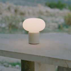 New Works Karl-Johan Portable Bordlampe - Light Grey