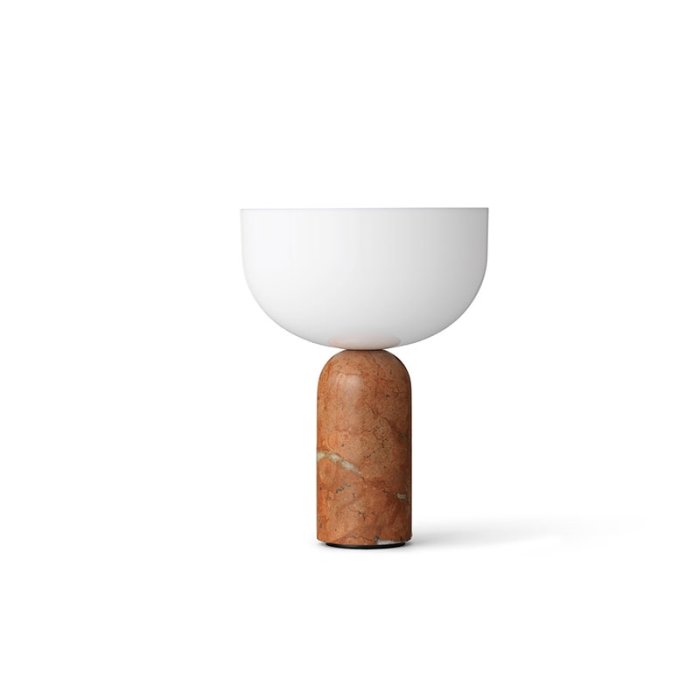 New Works Kizu Portable Bordlampe - Breccia Pernice Marmor
