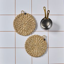 Nicolas Vah� Naba Bordsk�ner 2 stk. Natur