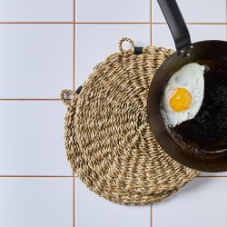 Nicolas Vah� Naba D�kkeserviet 2 stk. Natur