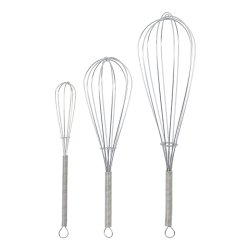 Nicolas Vah� Whisk Piskeris 3 stk. S�lvfinish