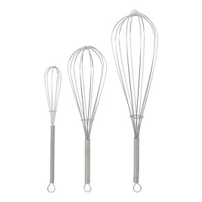 Nicolas Vah� Whisk Piskeris 3 stk. S�lvfinish