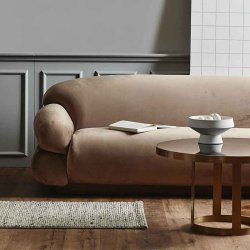 Nordal Lara Tppe - 75x200 cm - Elfenben/Gr