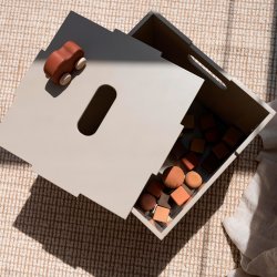 Nofred Cube Storage Opbevaringskasse Beige