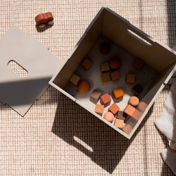 Nofred Cube Storage Opbevaringskasse Beige