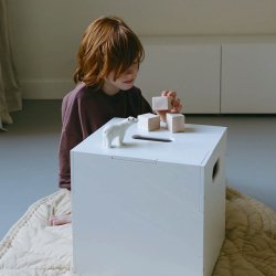 Nofred Cube Storage Opbevaringskasse Hvid