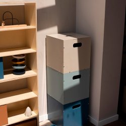 Nofred Cube Storage Opbevaringskasse Olive Green