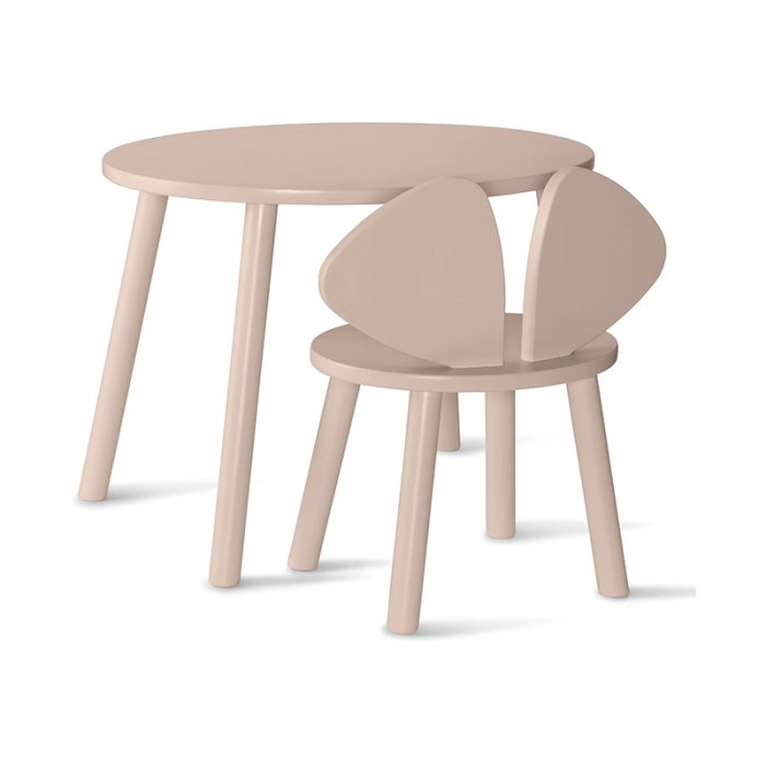 Nofred Mouse Stol &amp; Bord - Beige