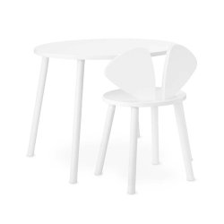 Nofred Mouse Skolest - Hvid