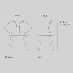 Nofred Mouse Stol - Eg