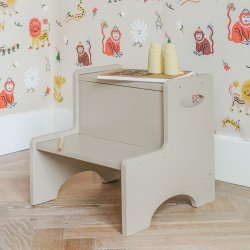 Nofred Step Up Stool Beige