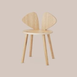 Nofred Mouse Skole Stol - Eg
