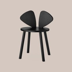 Nofred Mouse Skole Stol - Sort