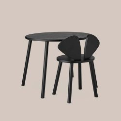 Nofred Mouse Skole Stol - Sort