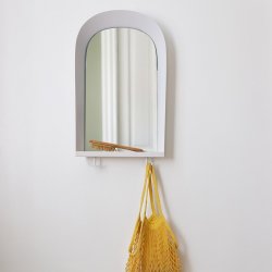 Nofred Portal Spejl - Hvid