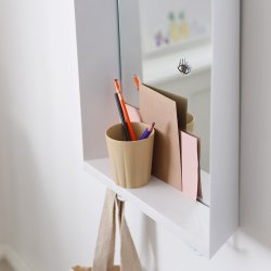 Nofred Portal Spejl - Hvid