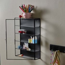 Nordal Ada V�gskab 50x35 cm Medium Sort