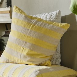 Nordal ALHENA Pudebetrk 48x48 cm Hvid/Gul