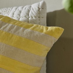 Nordal ALHENA Pudebetrk 48x48 cm Hvid/Gul