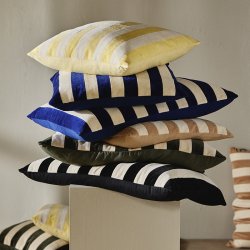 Nordal ALHENA Pudebetrk 48x48 cm Hvid/Gul