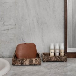 AYU Marmorbakke Brun Lille