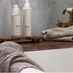 AYU Marmorbakke Brun Flad