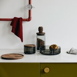 Nordal Basil Opbevaringsglas L - Smoke