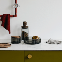 Nordal Basil Opbevaringsglas S - Smoke