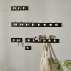 Nordal Edgy Knager�kke m/ 1 Knage Sort