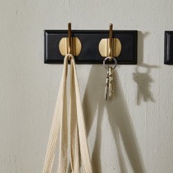 Nordal Edgy Knager�kke m/ 2 Knager Sort