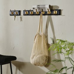 Nordal Edgy Knager�kke m/ 2 Knager Sort