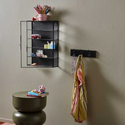 Nordal Edgy Knager�kke m/ 3 Knager Sort/Sort