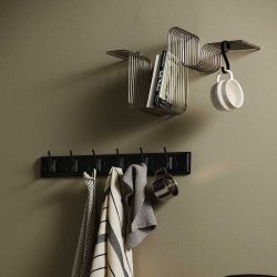 Nordal Edgy Knager�kke m/ 6 Knager Sort/Sort