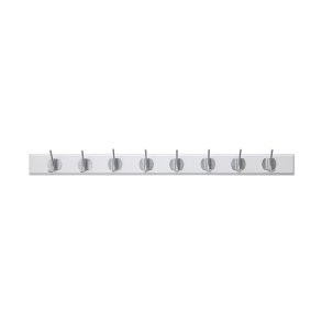 Nordal Edgy Knager�kke m/ 8 Knager Hvid/Kromfinish
