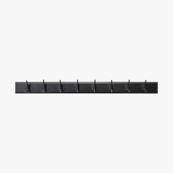 Nordal Edgy Knager�kke m/ 8 Knager Sort/Sort