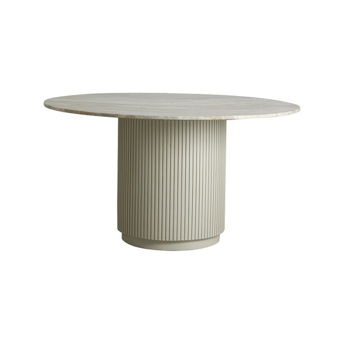 Nordal Erie Rundt Spisebord Beige